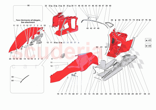 Part Diagram for Ferrari 918899