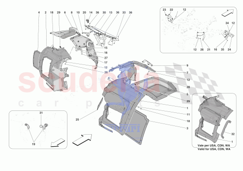 Part Diagram for Ferrari 905493