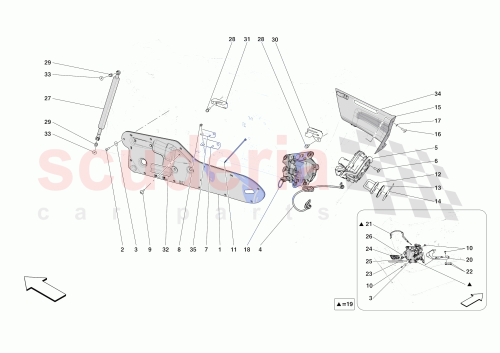 Part Diagram for Ferrari 904781
