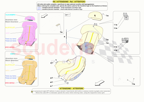 Part Diagram for Ferrari 976650