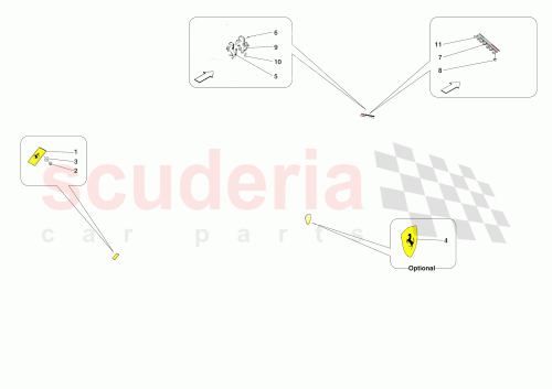 Part Diagram for Ferrari 896035