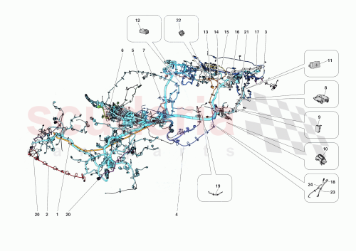 Part Diagram for Ferrari 865117