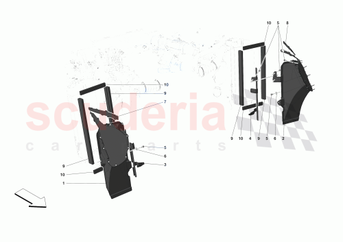 Part Diagram for Ferrari 897391