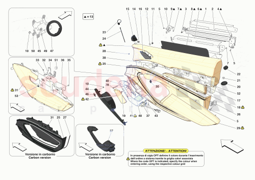 Part Diagram for Ferrari 892555