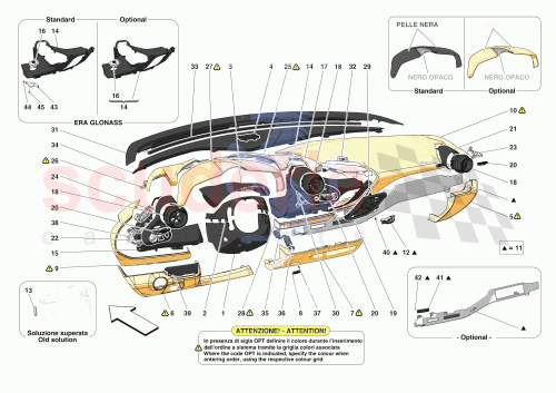Part Diagram for Ferrari 70006878