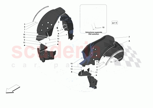 Part Diagram for Ferrari 881538