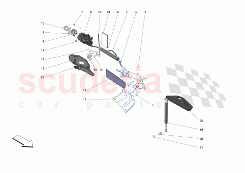 Part Diagram for Ferrari 848499