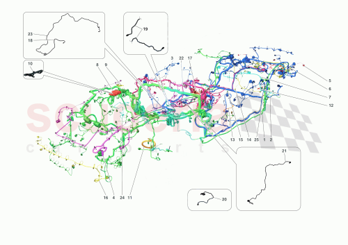 Part Diagram for Ferrari 877069