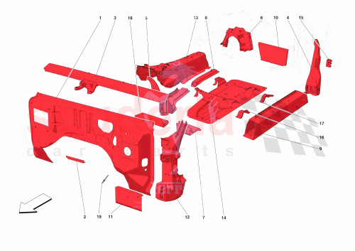 Part Diagram for Ferrari 985927377