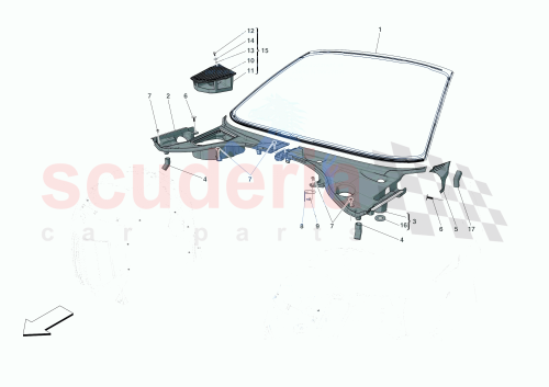 Part Diagram for Ferrari 88960800