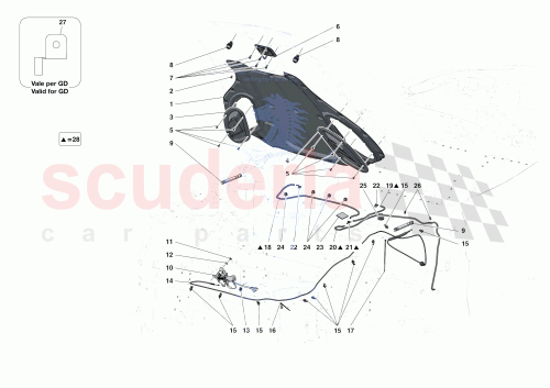Part Diagram for Ferrari 88989900