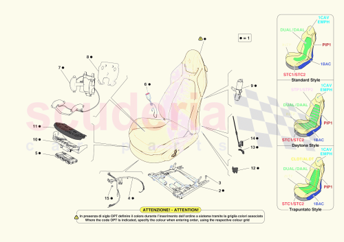 Part Diagram for Ferrari 877957