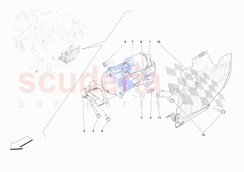 Part Diagram for Ferrari 861163