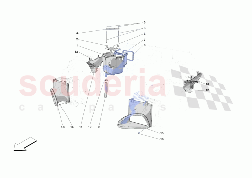 Part Diagram for Ferrari 88958800