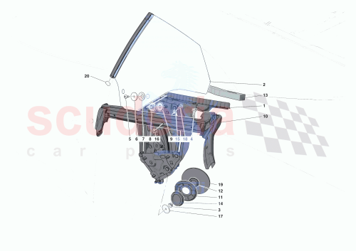 Part Diagram for Ferrari 807651