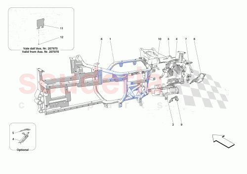 Part Diagram for Ferrari 89341500