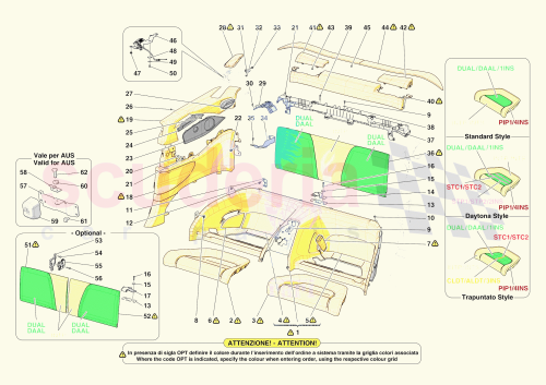 Part Diagram for Ferrari 921854