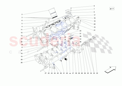 Part Diagram for Ferrari 000282401