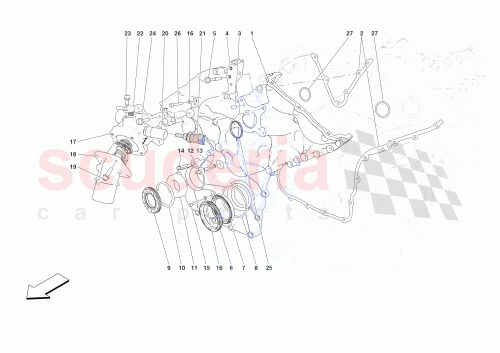 Part Diagram for Ferrari 920305