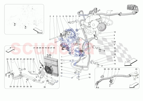Part Diagram for Ferrari 957554