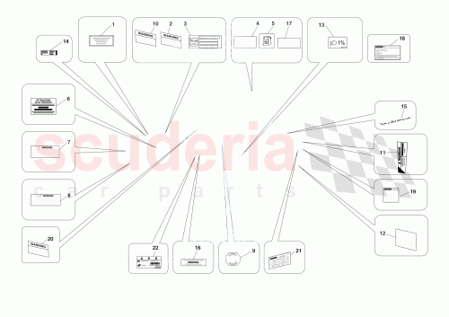 Part Diagram for Ferrari 810902