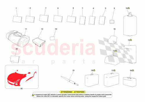 Part Diagram for Ferrari 902308