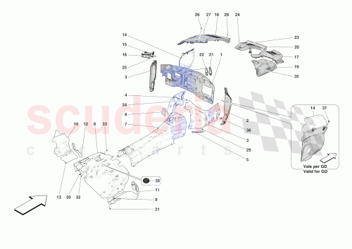 Part Diagram for Ferrari 884431