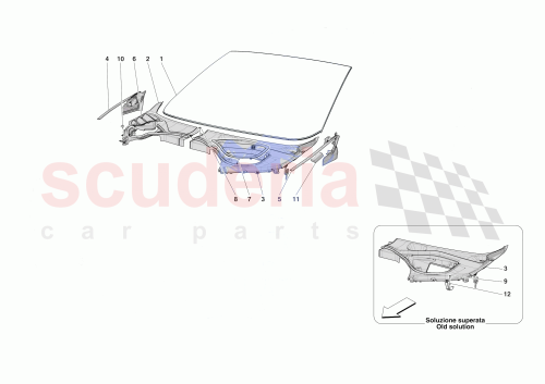 Part Diagram for Ferrari 975819
