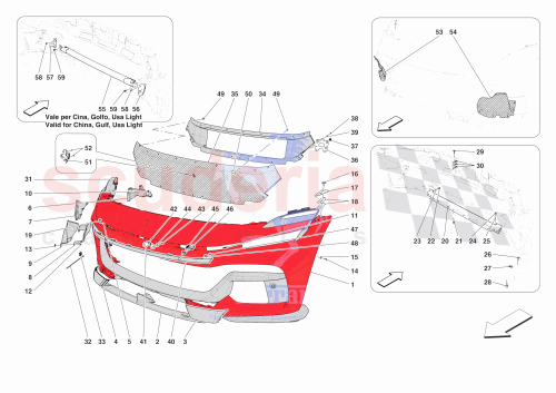 Part Diagram for Ferrari 883794
