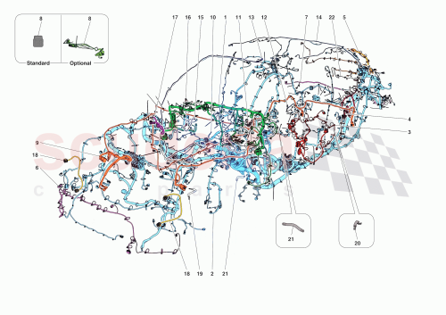Part Diagram for Ferrari 941532