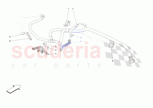 Part Diagram for Ferrari 964815
