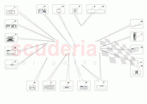 Part Diagram for Ferrari 777736