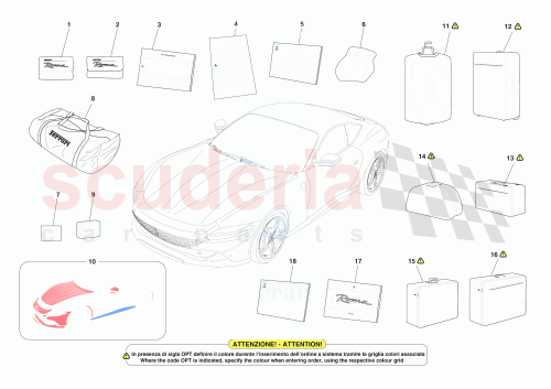 Part Diagram for Ferrari 783819