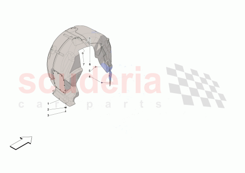 Part Diagram for Ferrari 968268