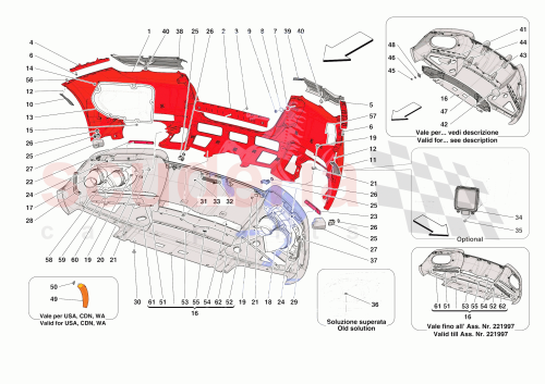 Part Diagram for Ferrari 000972226