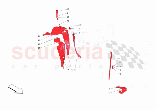 Part Diagram for Ferrari 985850539