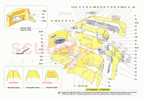 Part Diagram for Ferrari 868603