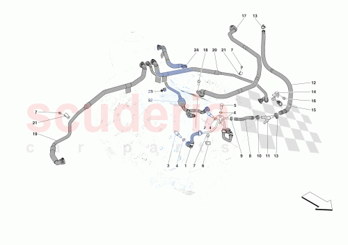 Part Diagram for Ferrari 871856