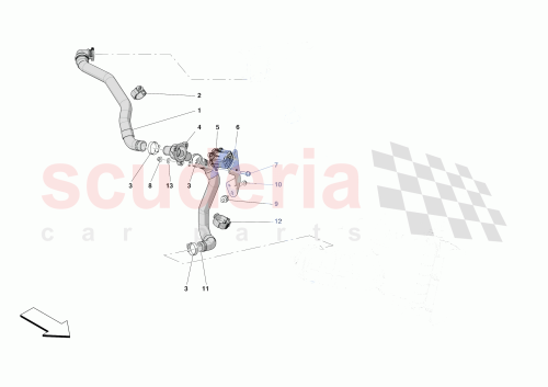 Part Diagram for Ferrari 965883