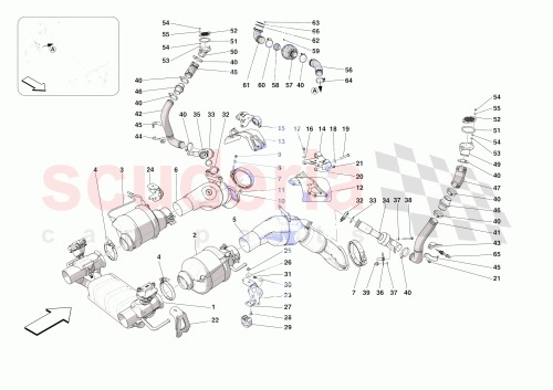 Part Diagram for Ferrari 967492