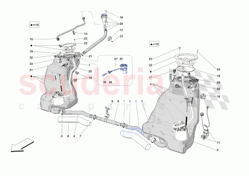 Part Diagram for Ferrari 829187