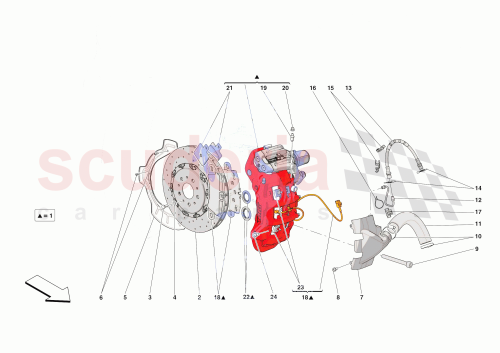 Part Diagram for Ferrari 883174