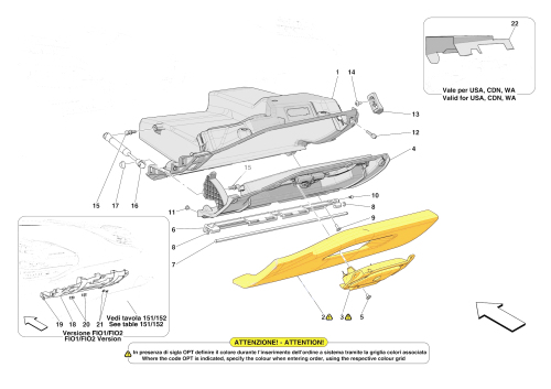 Part Diagram for Ferrari 874450