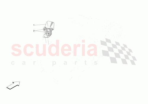 Part Diagram for Ferrari 864455