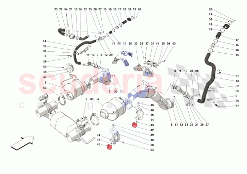 Part Diagram for Ferrari 939874