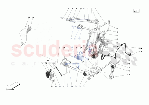 Part Diagram for Ferrari 340271