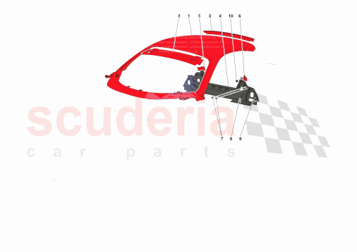 Part Diagram for Ferrari 741154