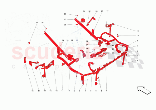 Part Diagram for Ferrari 985925466