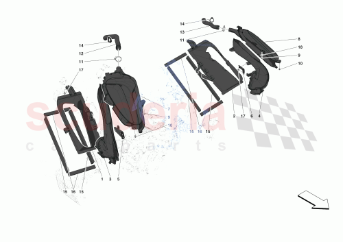 Part Diagram for Ferrari 871819
