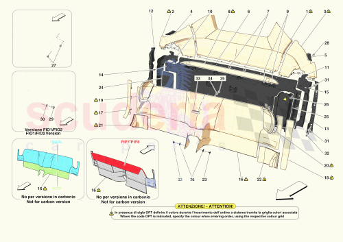Part Diagram for Ferrari 877509